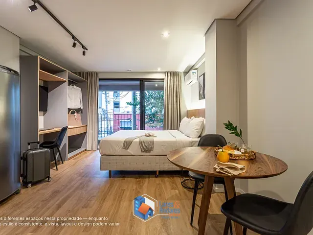 Apartamento com 31m² 1 quarto e 1 banheiro, à venda, no bairro Jardim Paulista em São Paulo