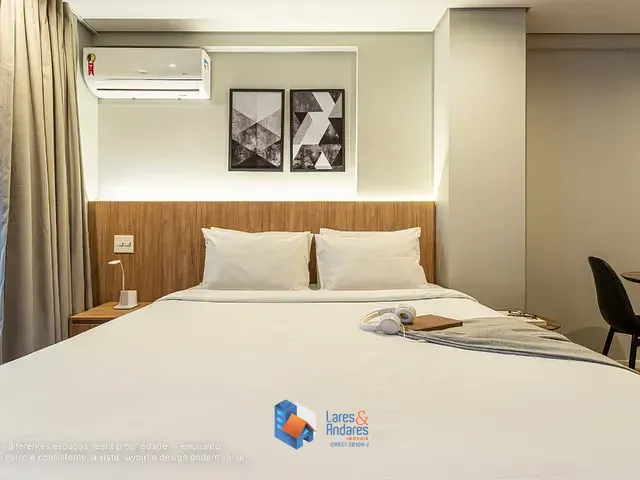 Apartamento com 31m² 1 quarto e 1 banheiro, à venda, no bairro Jardim Paulista em São Paulo