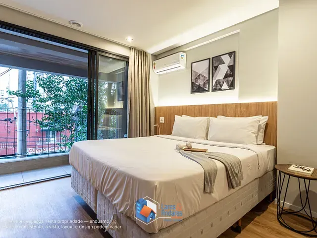 Apartamento com 31m² 1 quarto e 1 banheiro, à venda, no bairro Jardim Paulista em São Paulo