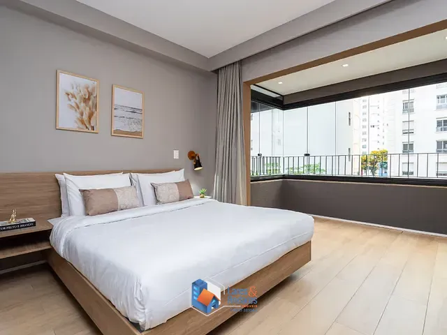 Apartamento com 25m² 1 quarto e 1 banheiro, à venda, no bairro Jardim Paulista em São Paulo