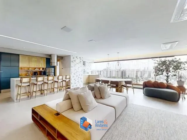 Apartamento com 142m² 3 quartos e 4 banheiros, à venda, no bairro Campo Belo em São Paulo