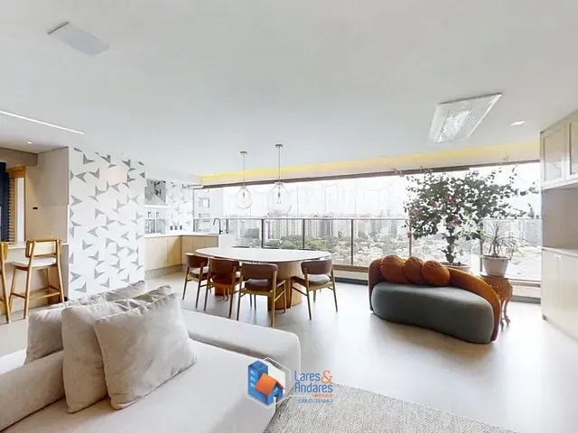 Apartamento com 142m² 3 quartos e 4 banheiros, à venda, no bairro Campo Belo em São Paulo