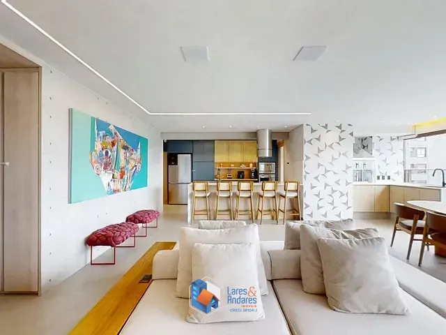 Apartamento com 142m² 3 quartos e 4 banheiros, à venda, no bairro Campo Belo em São Paulo