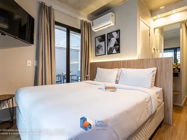 Apartamento com 32m² 1 quarto e 1 banheiro, à venda, no bairro Jardim Paulista em São Paulo