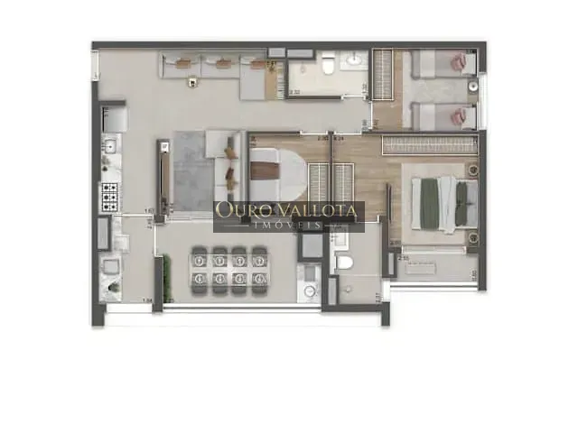 Apartamento com 85m², à venda, no bairro Vila Prudente (Zona Leste) em São Paulo