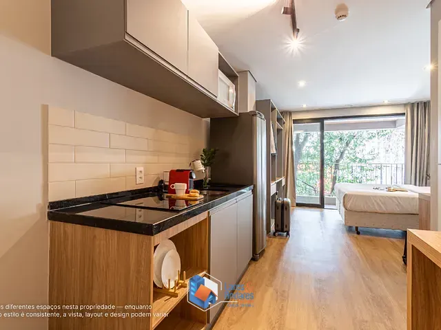Apartamento com 31m² 1 quarto e 1 banheiro, à venda, no bairro Jardim Paulista em São Paulo