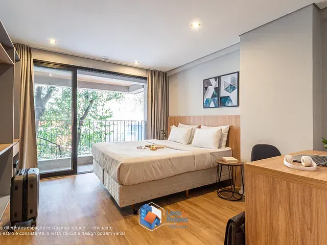 Apartamento com 31m² 1 quarto e 1 banheiro, à venda, no bairro Jardim Paulista em São Paulo
