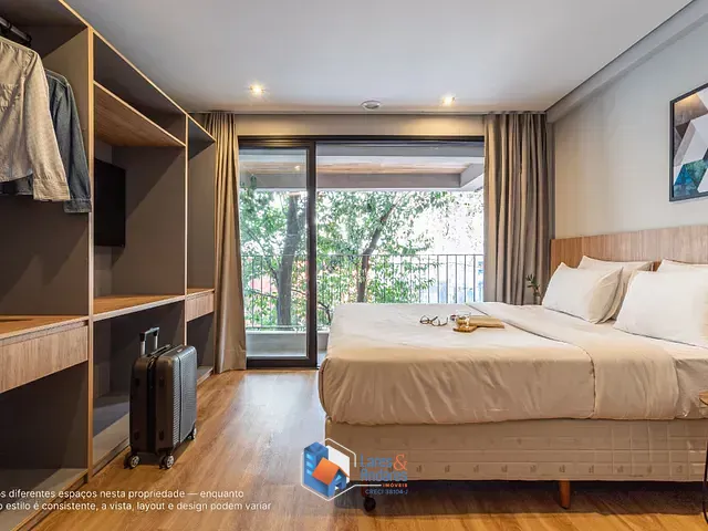 Apartamento com 31m² 1 quarto e 1 banheiro, à venda, no bairro Jardim Paulista em São Paulo