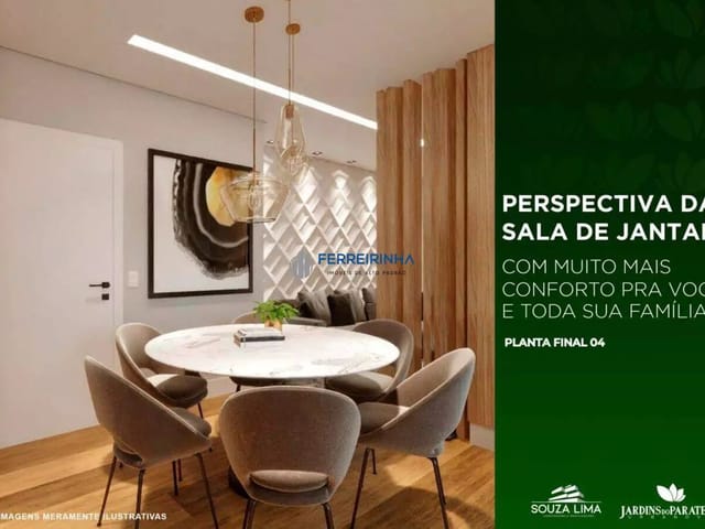Apartamento 2 quartos e 2 banheiros, à venda, no bairro Condomínio Residencial Colinas do Paratehy em São José dos Campos