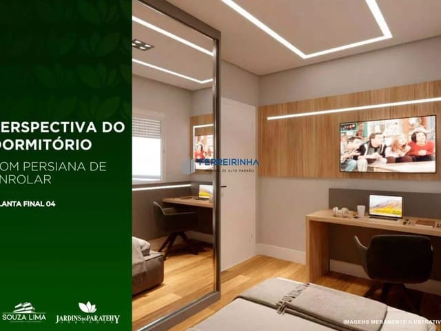 Apartamento 2 quartos e 2 banheiros, à venda, no bairro Condomínio Residencial Colinas do Paratehy em São José dos Campos