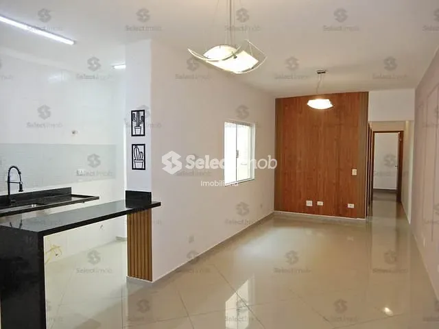 Apartamento com 75m² 2 quartos e 1 banheiro, à venda, no bairro Vila Homero Thon em Santo André