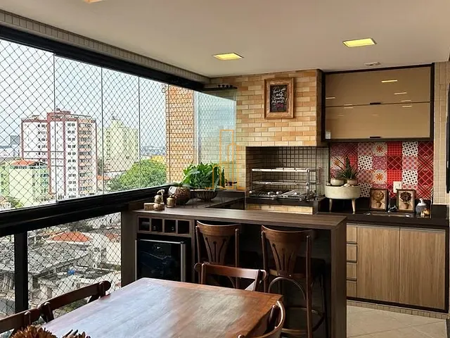 Apartamento 3 quartos e 4 banheiros, à venda, no bairro Vila Dayse em São Bernardo do Campo