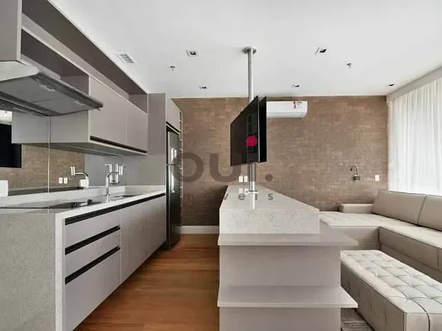 Apartamento com 60m² 1 quarto e 1 banheiro, à venda ou para alugar, no bairro Vila Olímpia em São Paulo