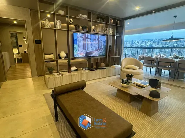 Apartamento com 4472050m² 2 quartos e 3 banheiros, à venda, no bairro Brooklin Novo em São Paulo