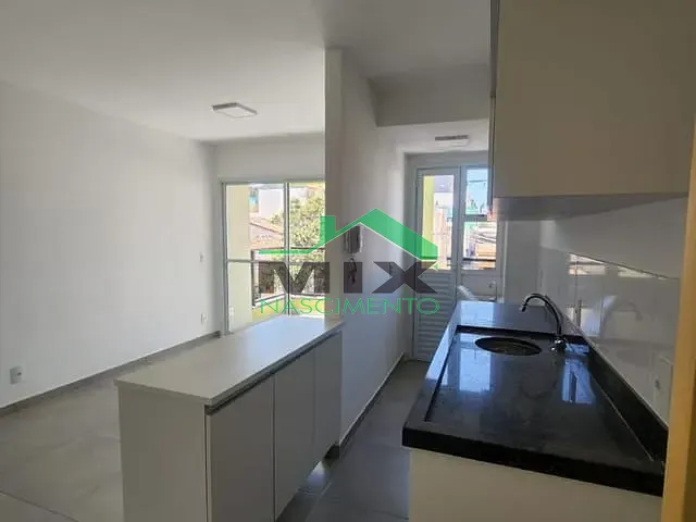 Apartamento com 55m² 2 quartos e 1 banheiro, para alugar, no bairro Vila São Pedro em Santo André