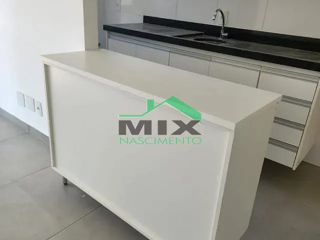 Apartamento com 55m² 2 quartos e 1 banheiro, para alugar, no bairro Vila São Pedro em Santo André
