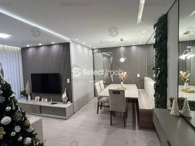 Apartamento com 72m² 2 quartos e 2 banheiros, à venda, no bairro Vila Bocaina em Mauá