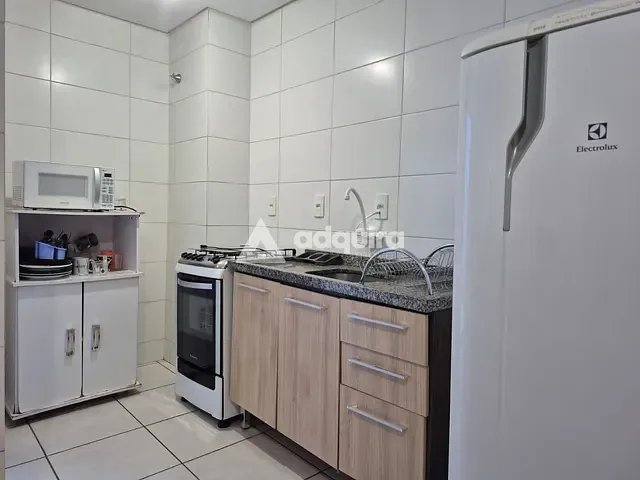 Apartamento 1 quarto e 1 banheiro, para alugar, no bairro Centro em Ponta Grossa