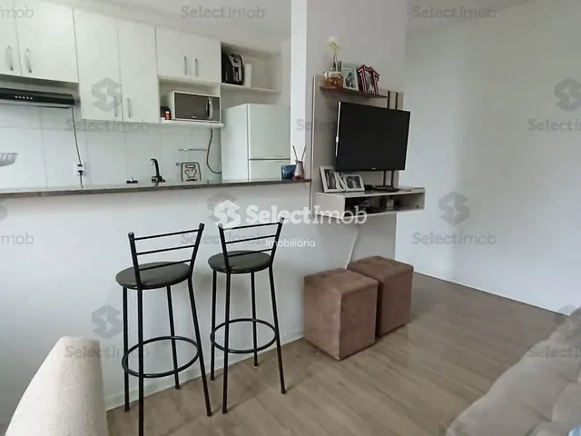 Apartamento com 49m² 2 quartos e 1 banheiro, à venda, no bairro Parque São Vicente em Mauá