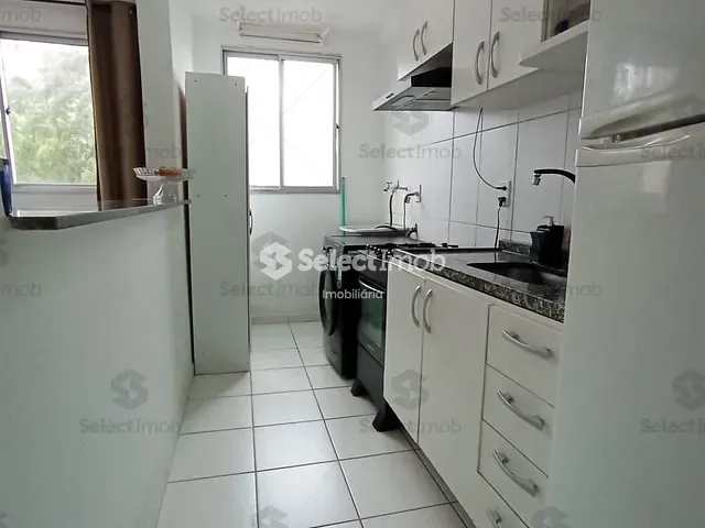 Apartamento com 49m² 2 quartos e 1 banheiro, à venda, no bairro Parque São Vicente em Mauá