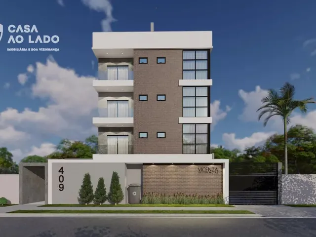 Apartamento 3 quartos e 2 banheiros, à venda, no bairro Emiliano Perneta em Pinhais