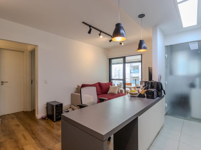 Foto do Apartamento - Apartamento para venda em Jardim Santo Amaro com 1 quarto , 46m² | Lares e Andares Imóveis