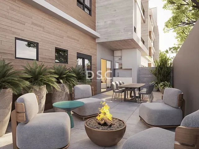 Apartamento 3 quartos e 3 banheiros, à venda, no bairro Ahu em Curitiba