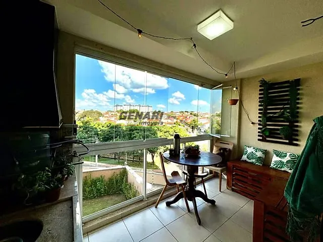 Apartamento com 92m² 3 quartos e 3 banheiros, à venda, no bairro Bairro Pau Preto em Indaiatuba