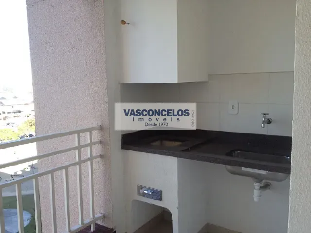 Apartamento com 78m² 2 quartos e 2 banheiros, para alugar, no bairro Parque Residencial Aquarius em São José dos Campos