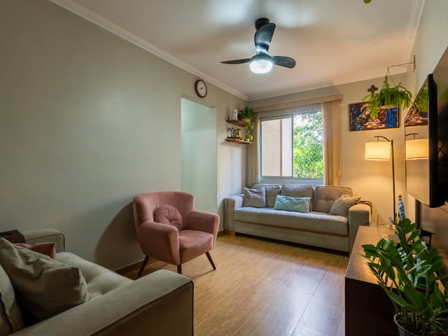 Foto do Apartamento - Apartamento para venda em Campo Grande com 2 quartos , 49m² | Lares e Andares Imóveis