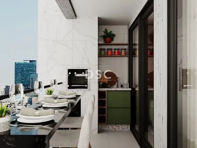 Apartamento com 105m² 2 quartos e 2 banheiros, à venda, no bairro Capão Raso em Curitiba