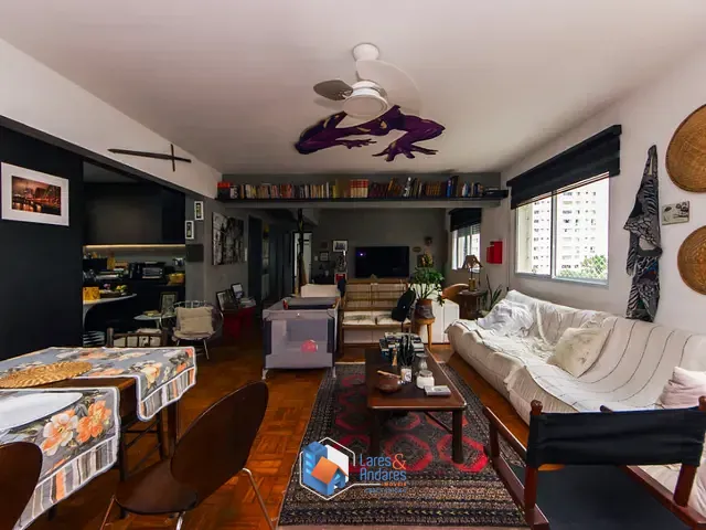 Apartamento com 153m² 2 quartos e 3 banheiros, à venda, no bairro Cerqueira César em São Paulo