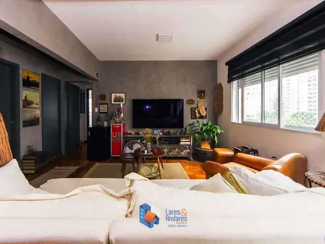 Apartamento com 153m² 2 quartos e 3 banheiros, à venda, no bairro Cerqueira César em São Paulo