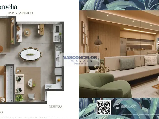Apartamento com 124m² 3 quartos e 1 banheiro, à venda, no bairro Vila Zizinha em São José dos Campos