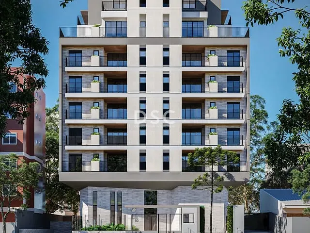 Apartamento com 136m² 2 quartos e 3 banheiros, à venda, no bairro Juvevê em Curitiba
