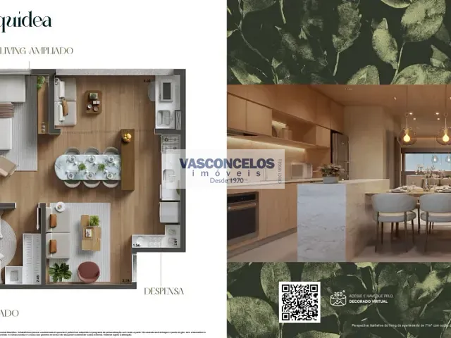 Apartamento com 132m² 3 quartos e 1 banheiro, à venda, no bairro Vila Zizinha em São José dos Campos