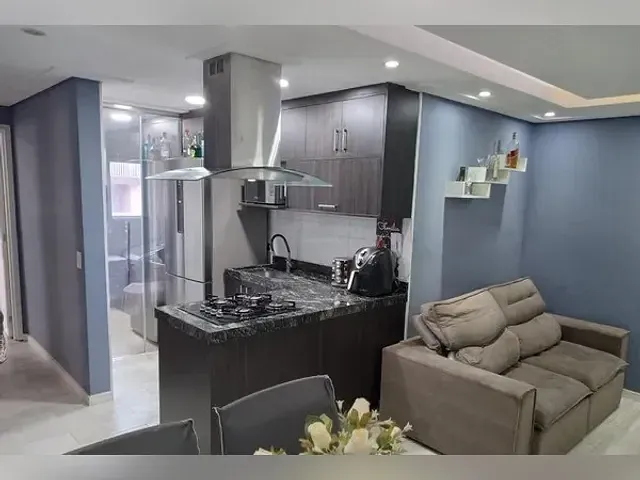 Apartamento 2 quartos e 1 banheiro, à venda, no bairro Vila João Ramalho em Santo André