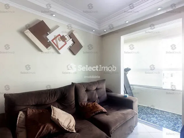 Apartamento com 63m² 3 quartos e 1 banheiro, à venda, no bairro Parque São Vicente em Mauá
