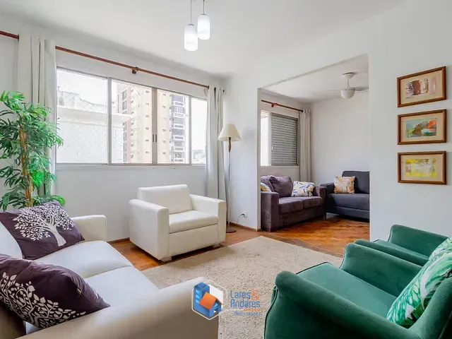 Apartamento com 93m² 3 quartos e 3 banheiros, à venda, no bairro Indianópolis em São Paulo