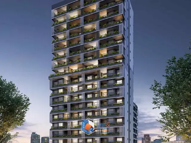 Apartamento com 40m² 1 quarto e 1 banheiro, à venda, no bairro Indianópolis em São Paulo