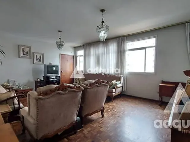 Apartamento com 171m² 3 quartos e 3 banheiros, à venda, no bairro Centro em Ponta Grossa