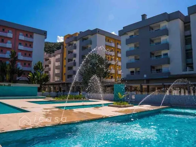 Apartamento com 63m² 2 quartos e 2 banheiros, à venda, no bairro Perequê-Açu em Ubatuba