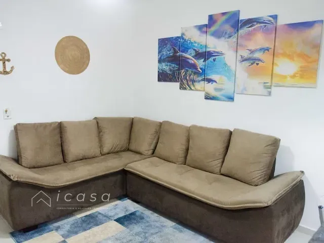 Apartamento com 63m² 2 quartos e 2 banheiros, à venda, no bairro Perequê-Açu em Ubatuba