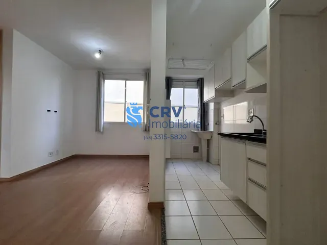 Apartamento com 46m² 2 quartos e 1 banheiro, à venda, no bairro Jardim Jockey Club em Londrina