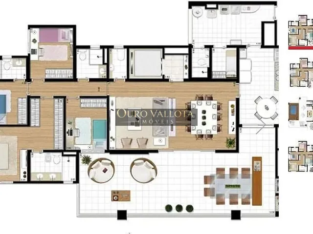 Apartamento 3 quartos e 5 banheiros, à venda, no bairro Vila Prudente (Zona Leste) em São Paulo