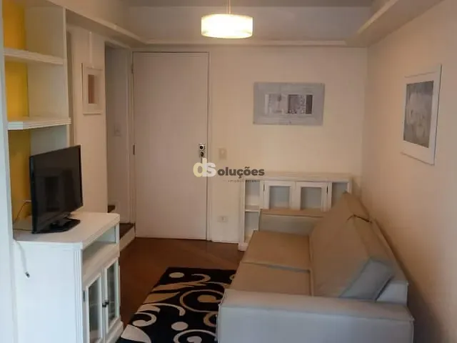 Apartamento 1 quarto e 2 banheiros, para alugar, no bairro Itaim Bibi em São Paulo