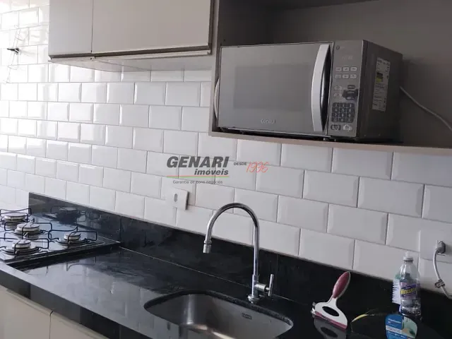 Apartamento com 61m² 2 quartos e 1 banheiro, à venda, no bairro Núcleo Habitacional Brigadeiro Faria Lima em Indaiatuba