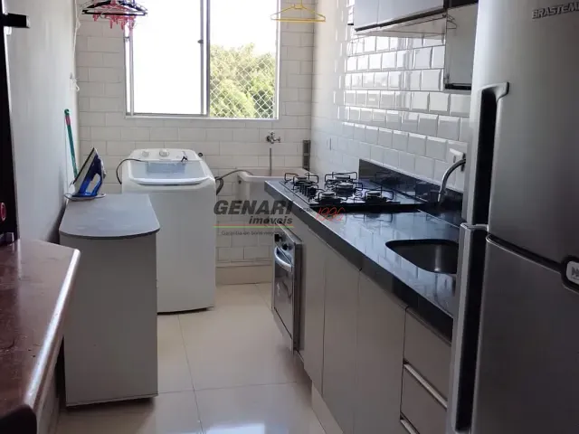 Apartamento com 61m² 2 quartos e 1 banheiro, à venda, no bairro Núcleo Habitacional Brigadeiro Faria Lima em Indaiatuba