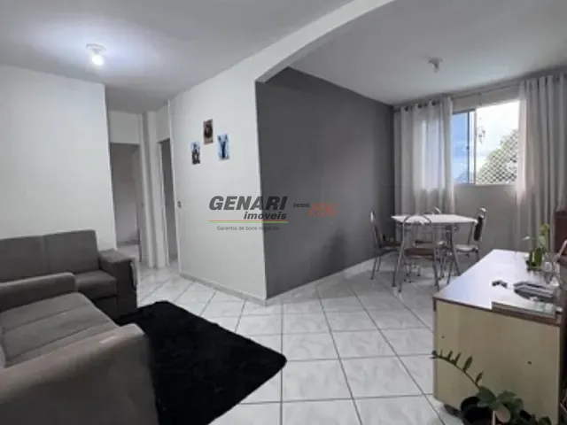 Apartamento com 56m² 2 quartos e 1 banheiro, à venda, no bairro Núcleo Habitacional Brigadeiro Faria Lima em Indaiatuba