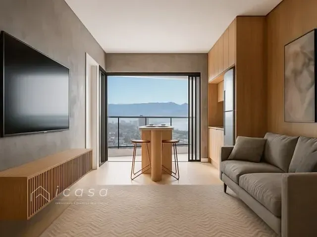 Apartamento 2 quartos e 2 banheiros, à venda, no bairro Praia das Palmeiras em Caraguatatuba